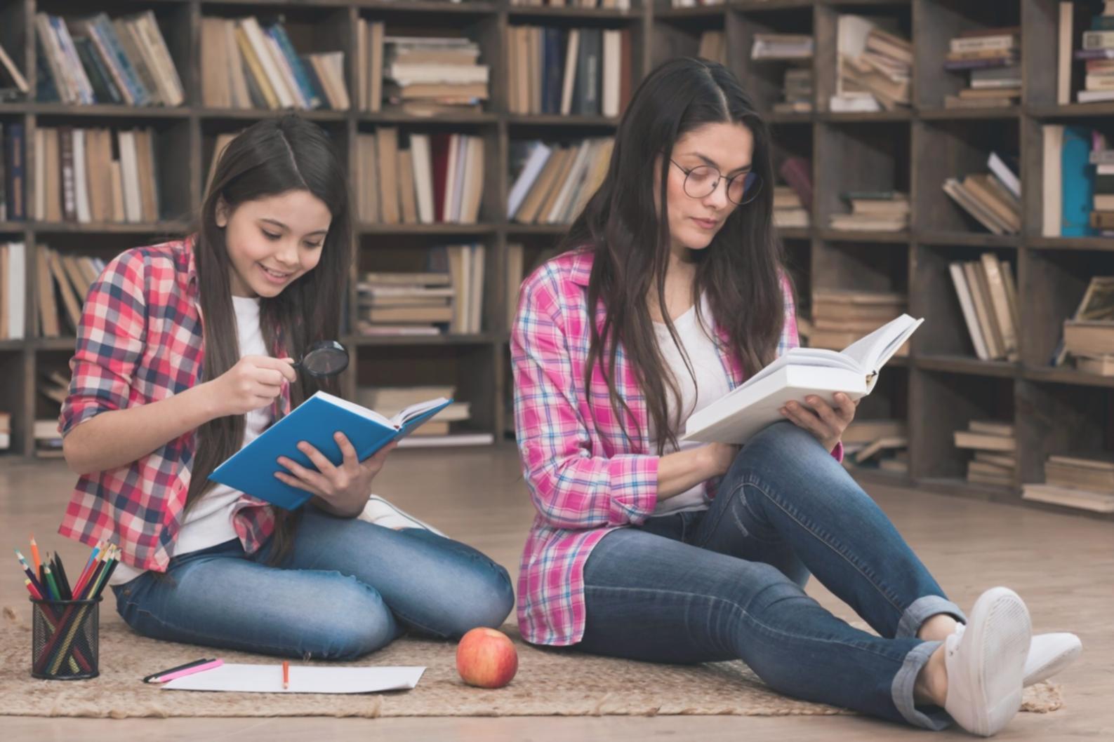 Students learning financial concepts in modern classroom setting